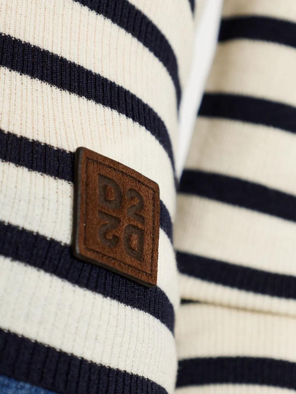 DSQUARED2 Gestreepte trui Beige