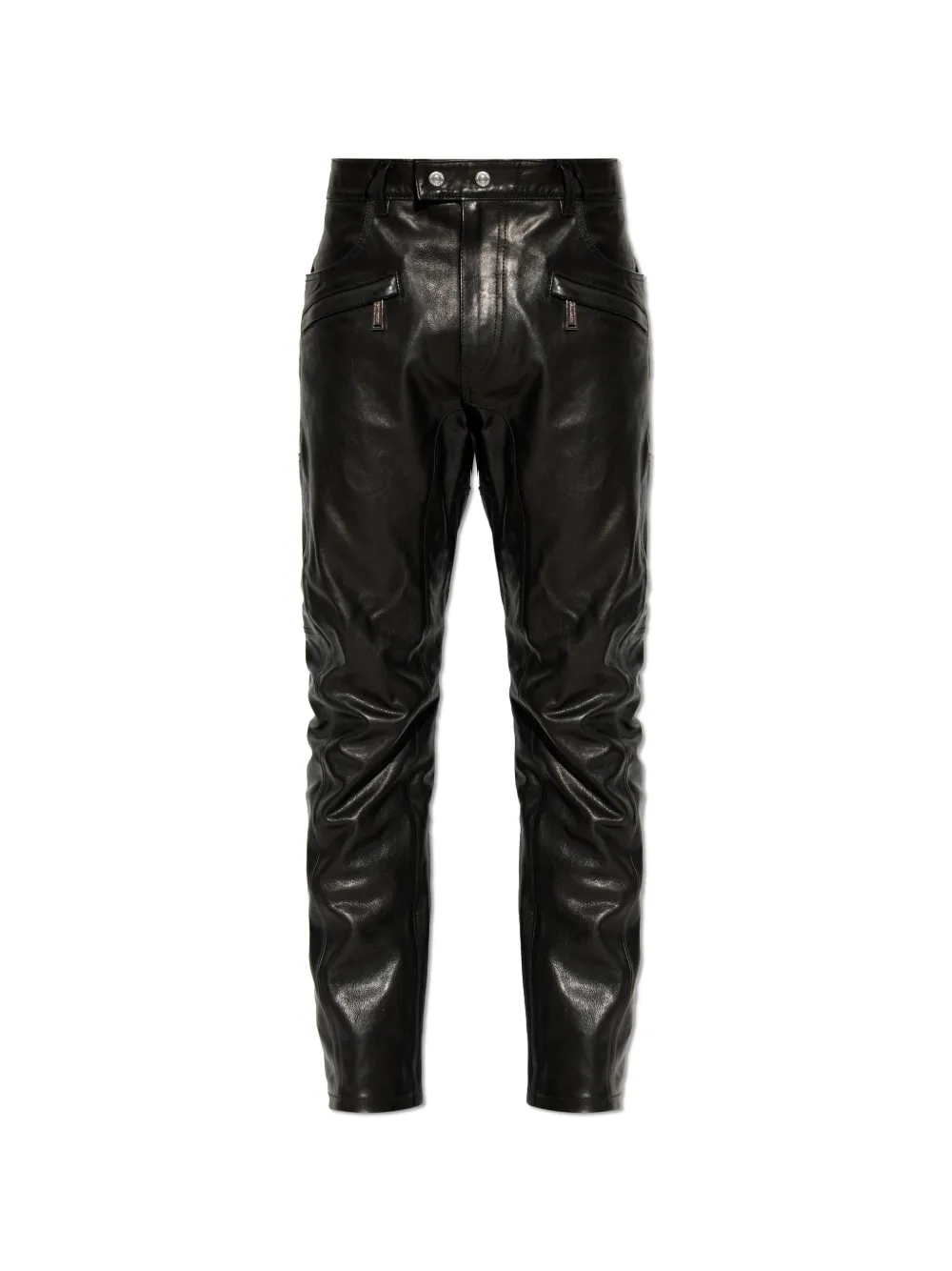 DSQUARED2 biker panelled trousers - Nero