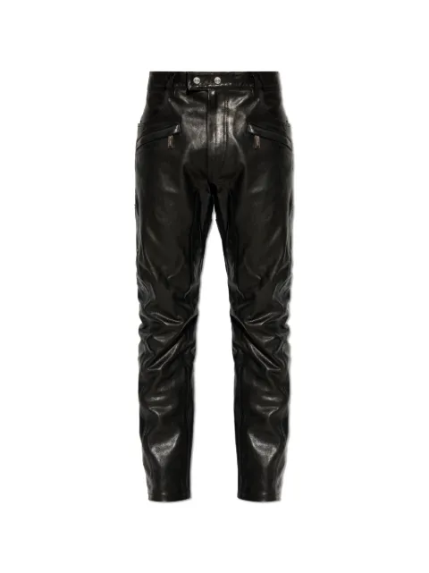 DSQUARED2 leather trousers