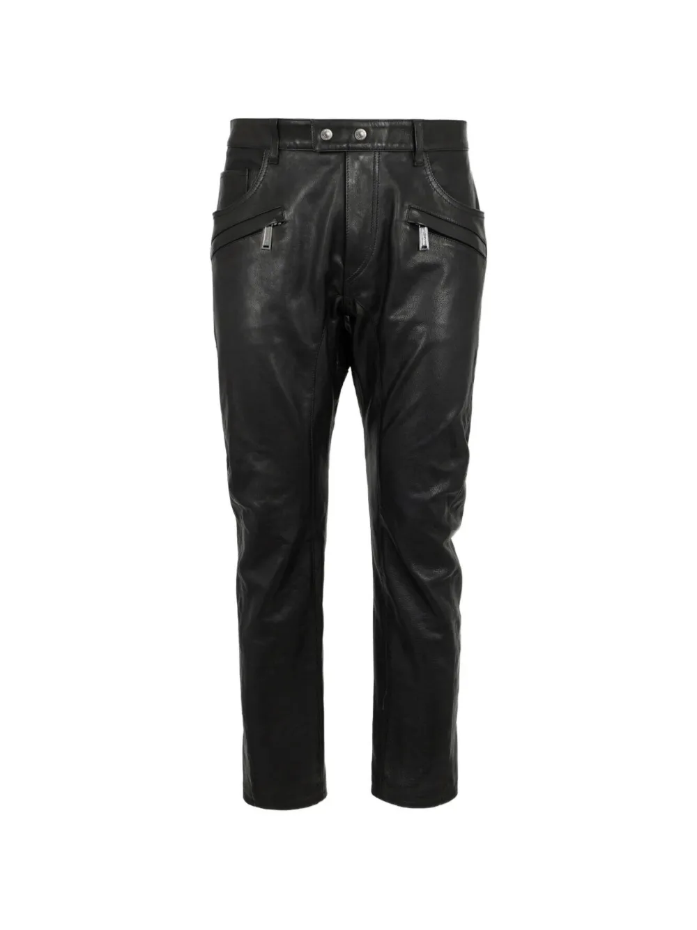 DSQUARED2 biker panelled trousers - Nero
