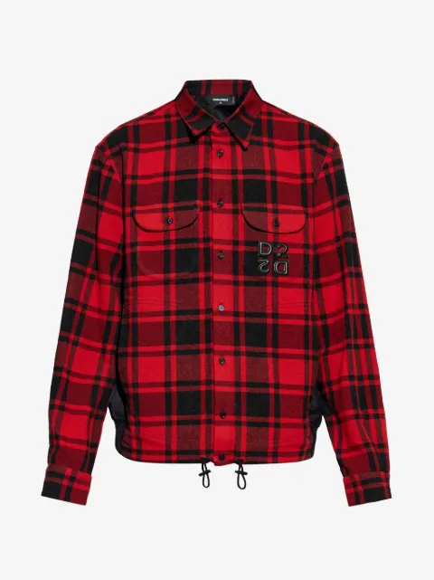 DSQUARED2 surchemise à patch logo