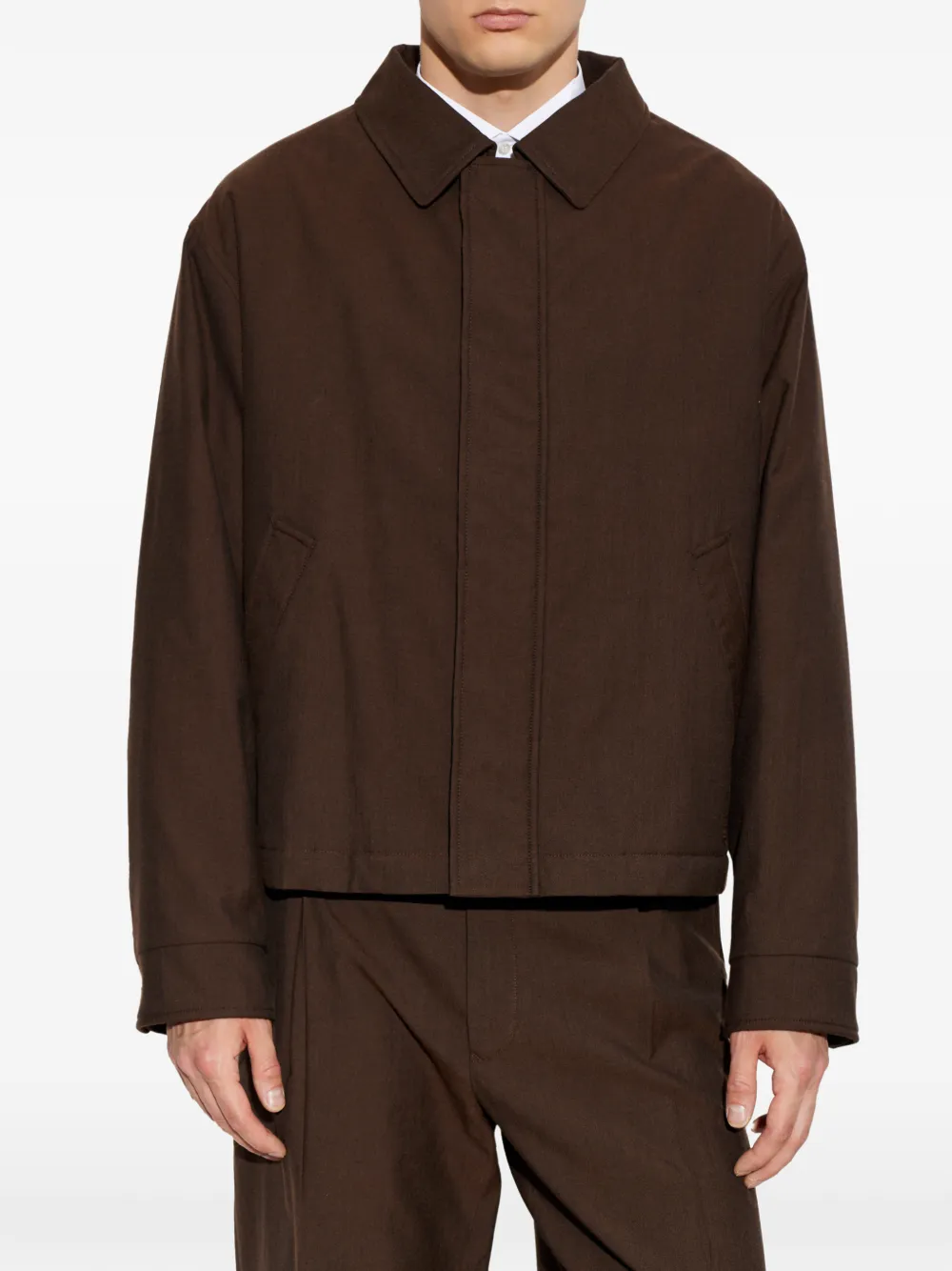 MM6 Maison Margiela Jack met verborgen sluiting Bruin