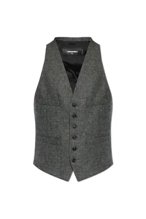 Dsquared2（ディースクエアード）メンズ ベスト ジレ - FARFETCH