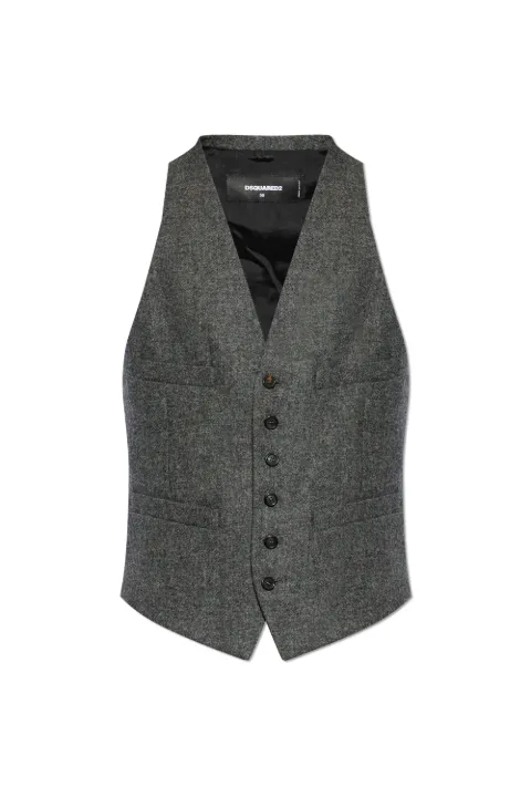 DSQUARED2 button-up waistcoat