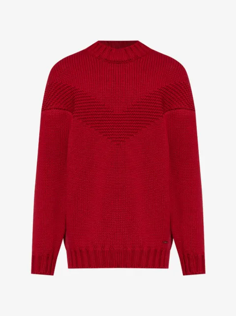 DSQUARED2 suéter de tejido chevron