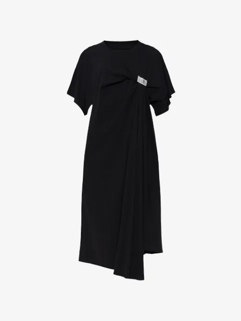 MM6 Maison Margiela Kleid mit Logo-Patch