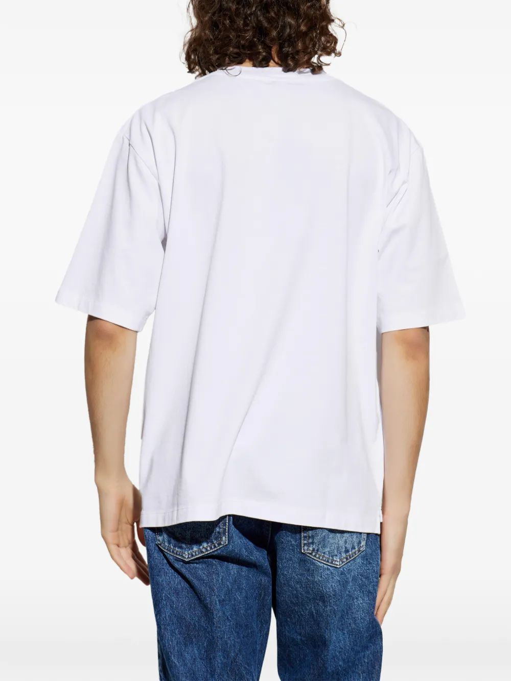 DSQUARED2 T-shirt met logopatch Wit