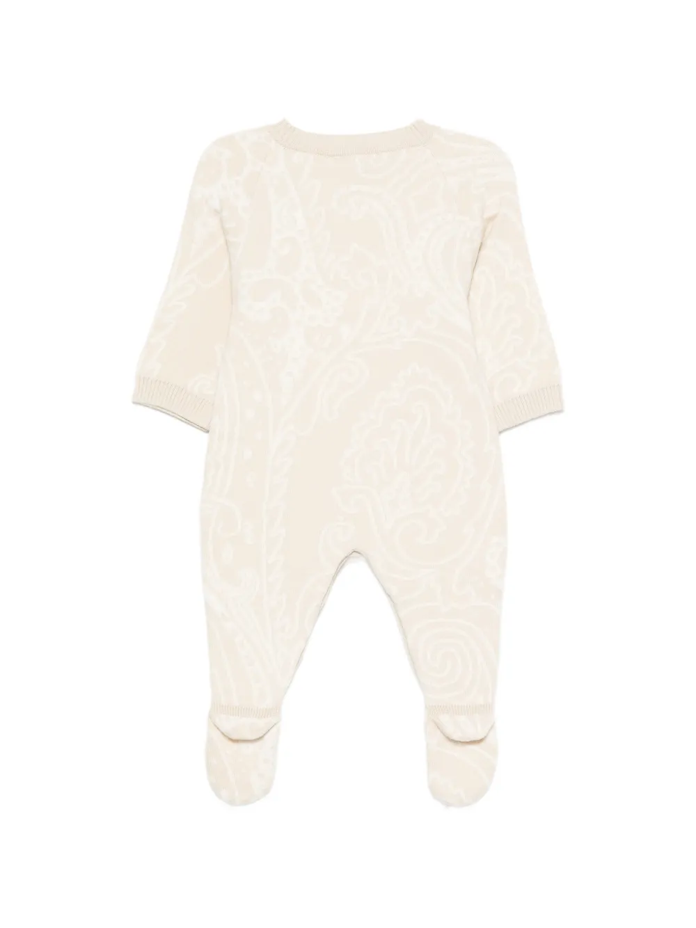 ETRO KIDS Twee katoenen-babysets met paisley-print Beige