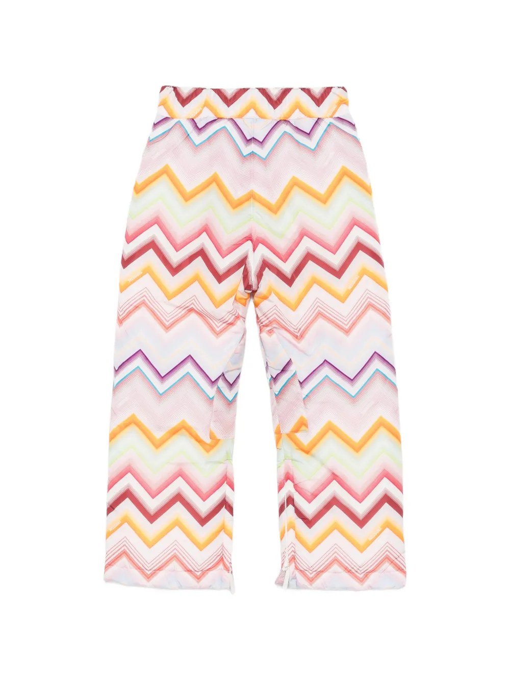 Missoni Kids Broek met zigzagprint Roze