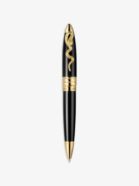 Roberto Cavalli logo-motif ballpoint pen