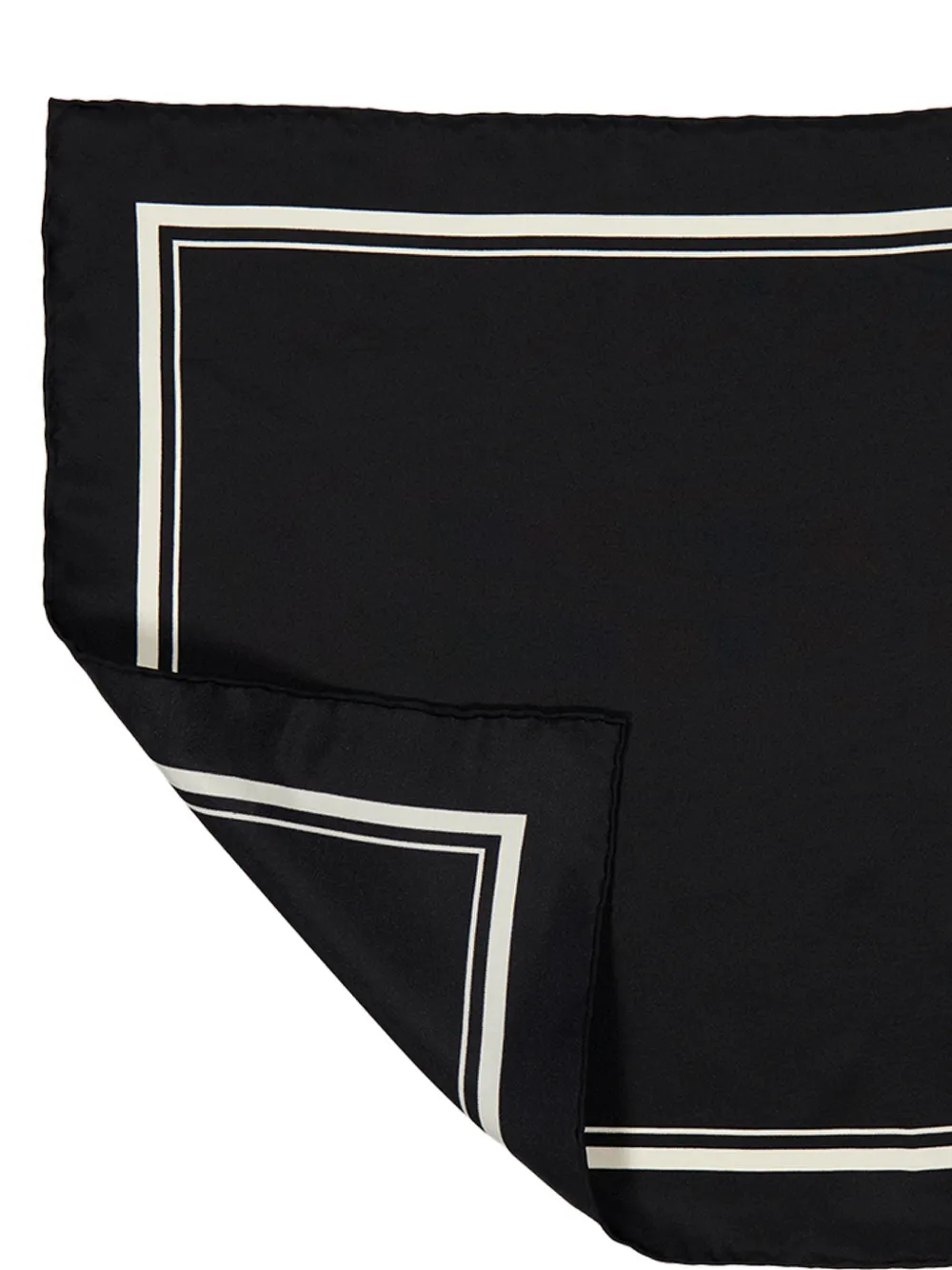 TOM FORD Pochet met kleurverloop Zwart