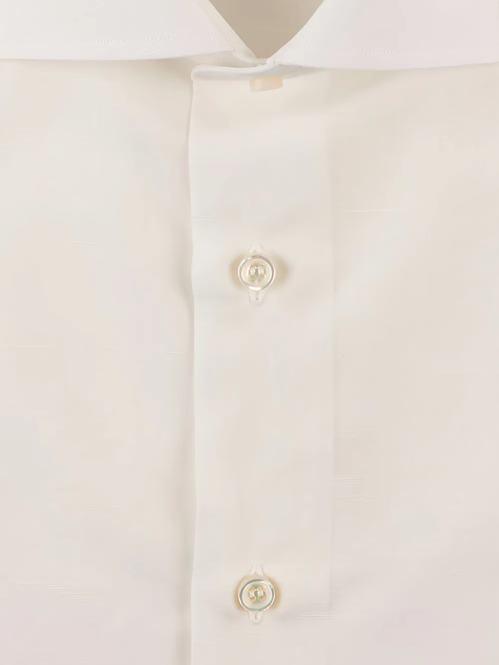 Fray Button-down overhemd Wit