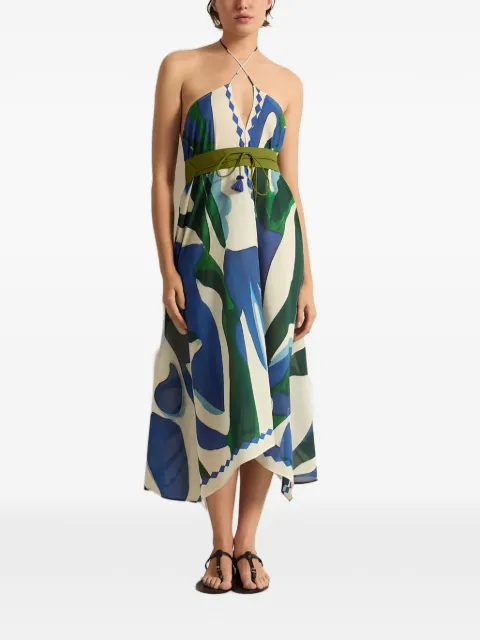 mare di latte Ivina abstract-print dress