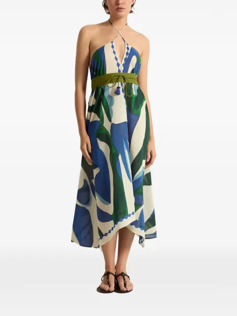 mare di latte Ivina abstract-print dress