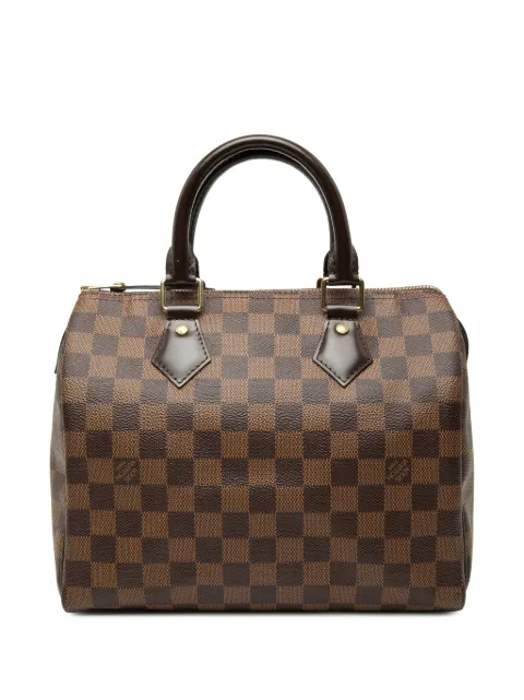 Louis Vuitton Pre-Owned 2016 Damier Ebene Speedy 25 boston bag