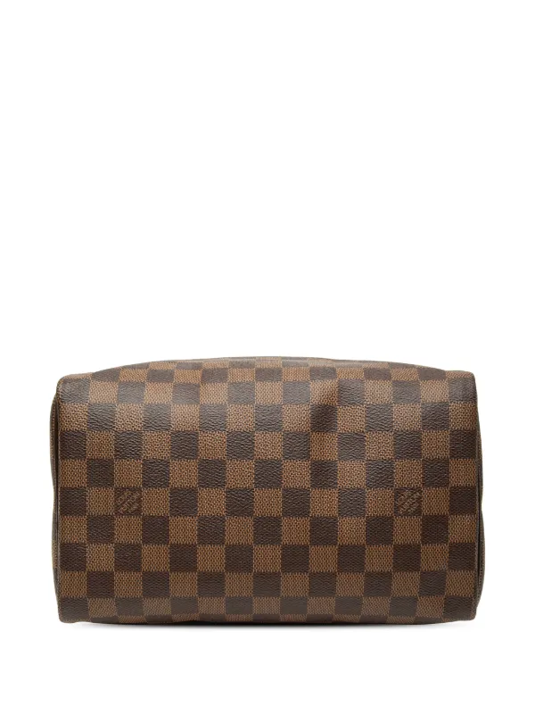 Louis Vuitton Pre-Owned 2016 ダミエ エベヌ スピーディ 25 ボストン