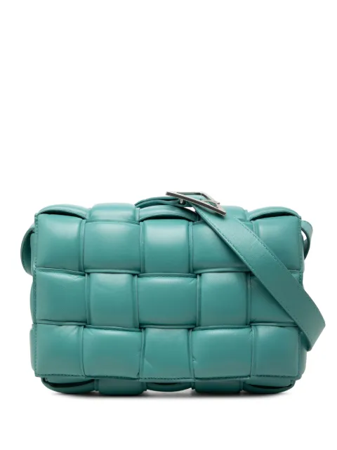Bottega Veneta Pre-Owned 2012-2026 Nappa Intrecciato Padded Cassette crossbody bag