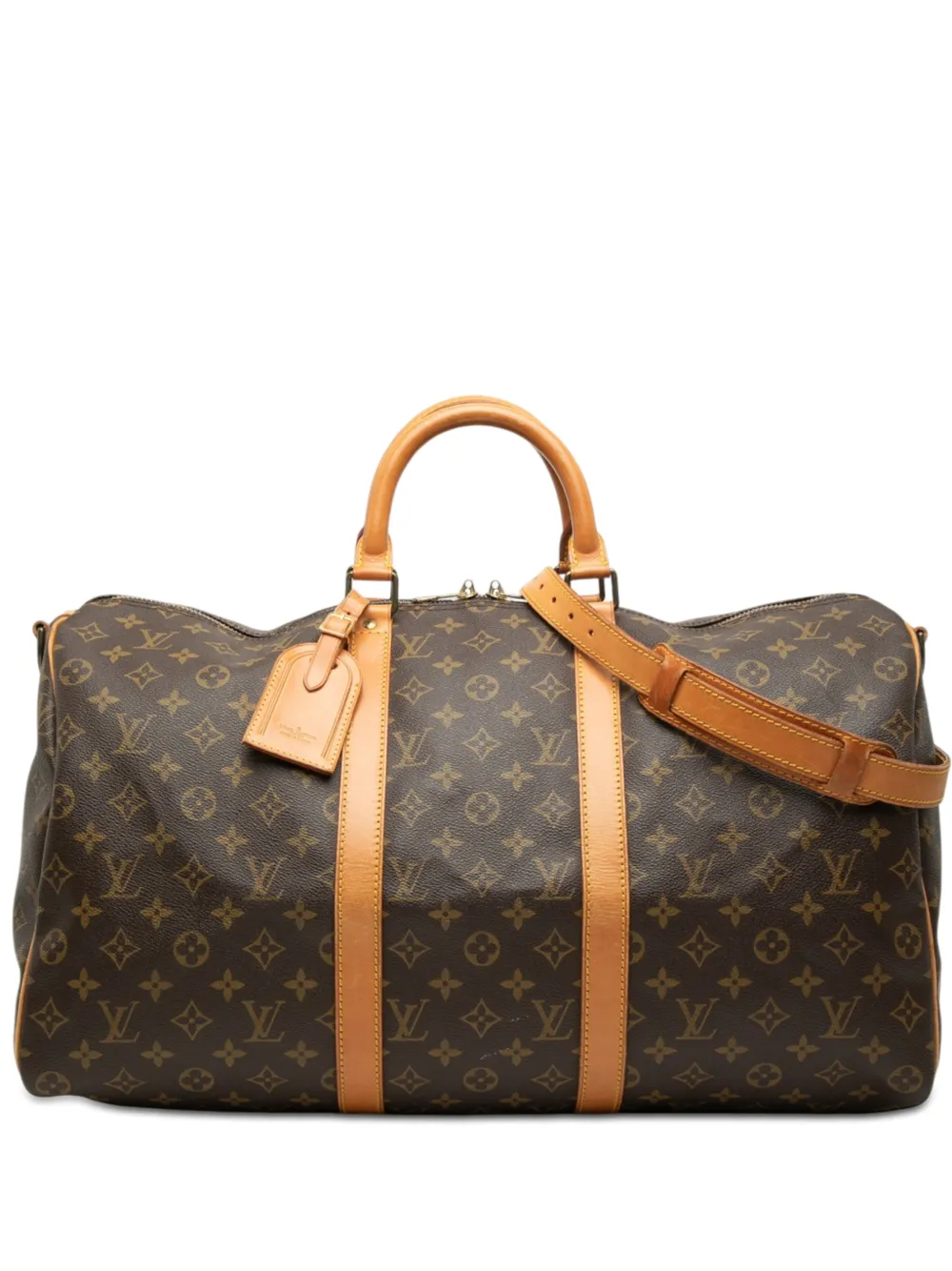 Louis Vuitton Pre-Owned 1992 Monogram Keepall Bandouliere 50 travel bag - Marrone