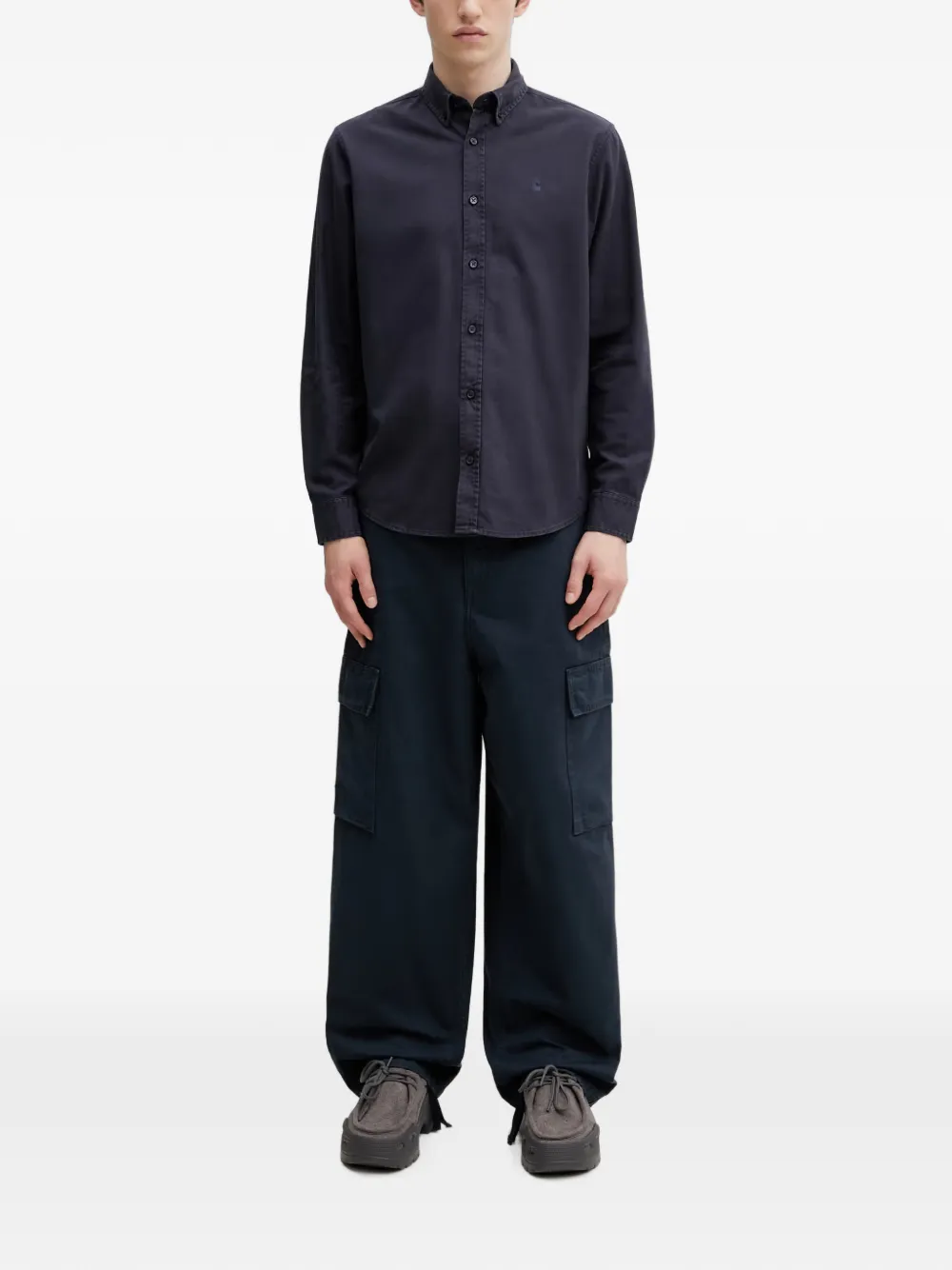 Carhartt WIP Kade cargo broek Blauw