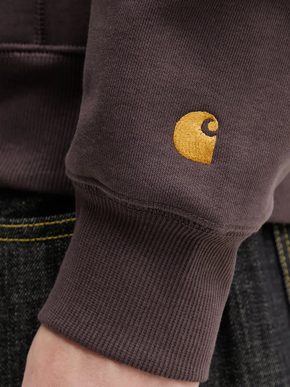 Carhartt WIP Chase hoodie Bruin