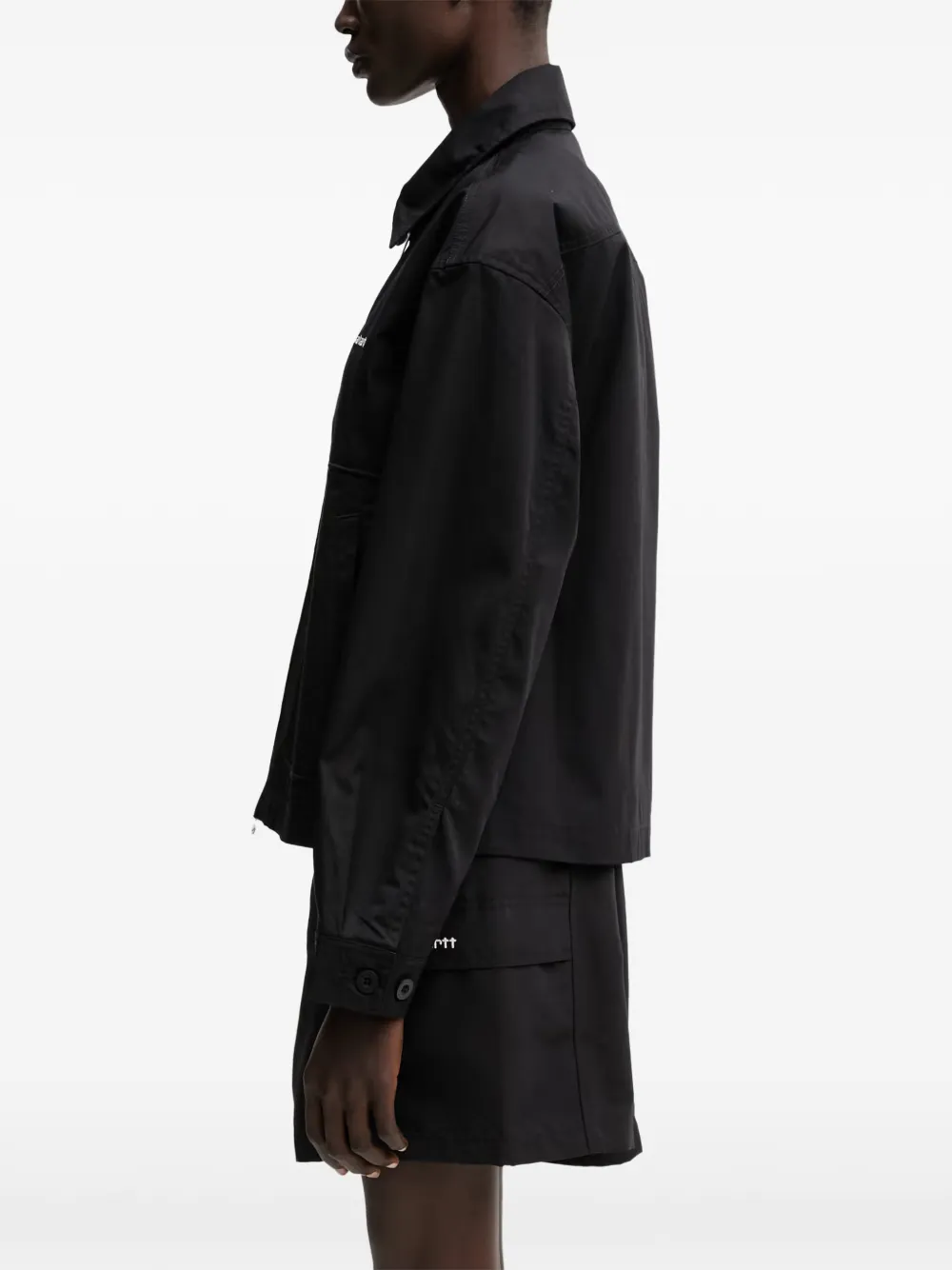Carhartt WIP Postal jack met rits Zwart