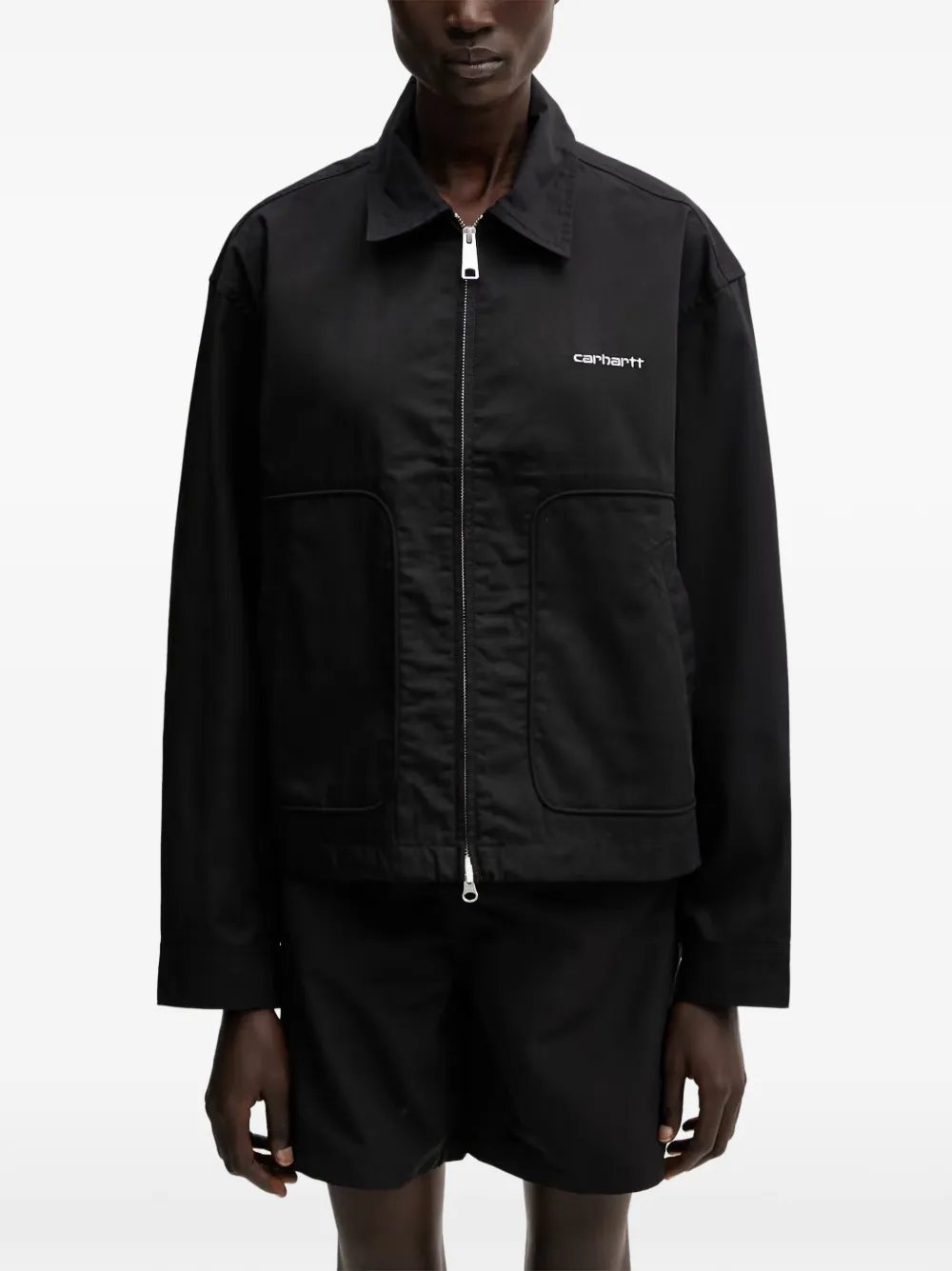 Carhartt WIP Postal zip-up jacket - Nero