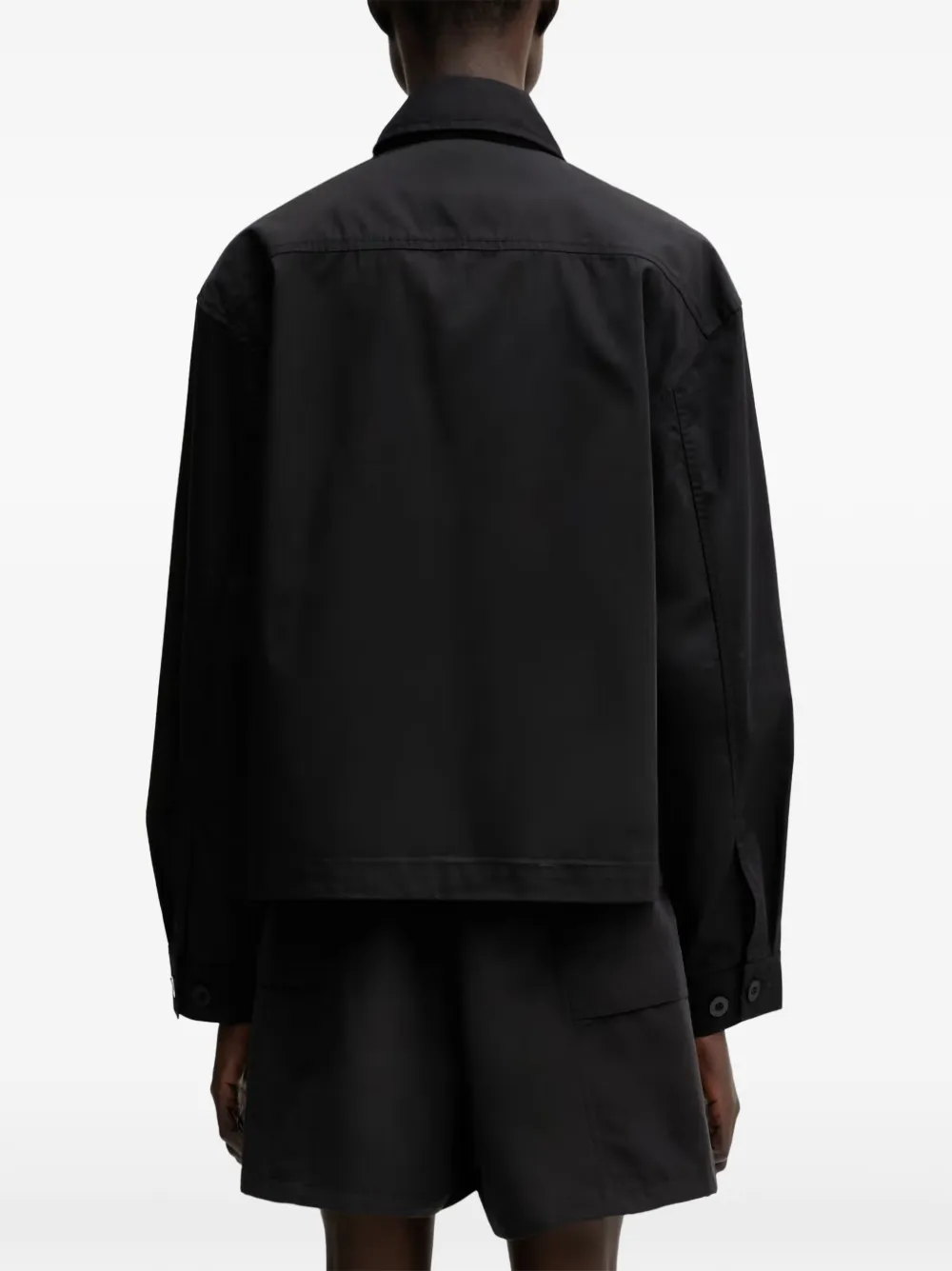 Carhartt WIP Postal jack met rits Zwart