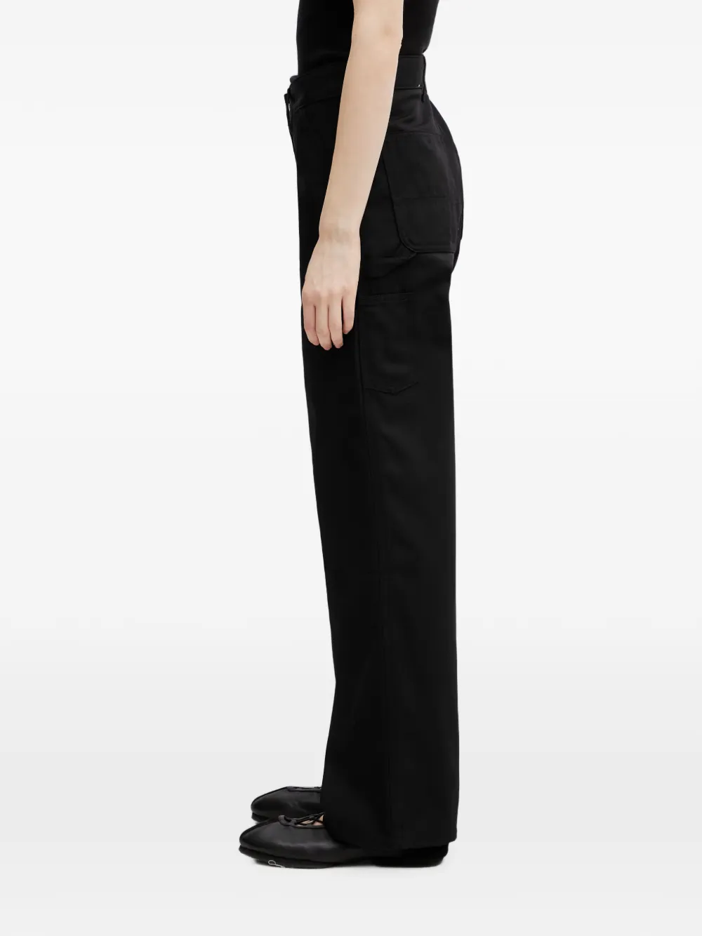 Carhartt WIP Titan Double Knee straight broek Zwart