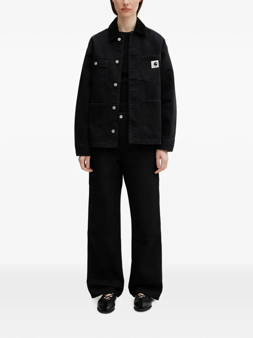 Carhartt WIP Titan Double Knee straight broek Zwart