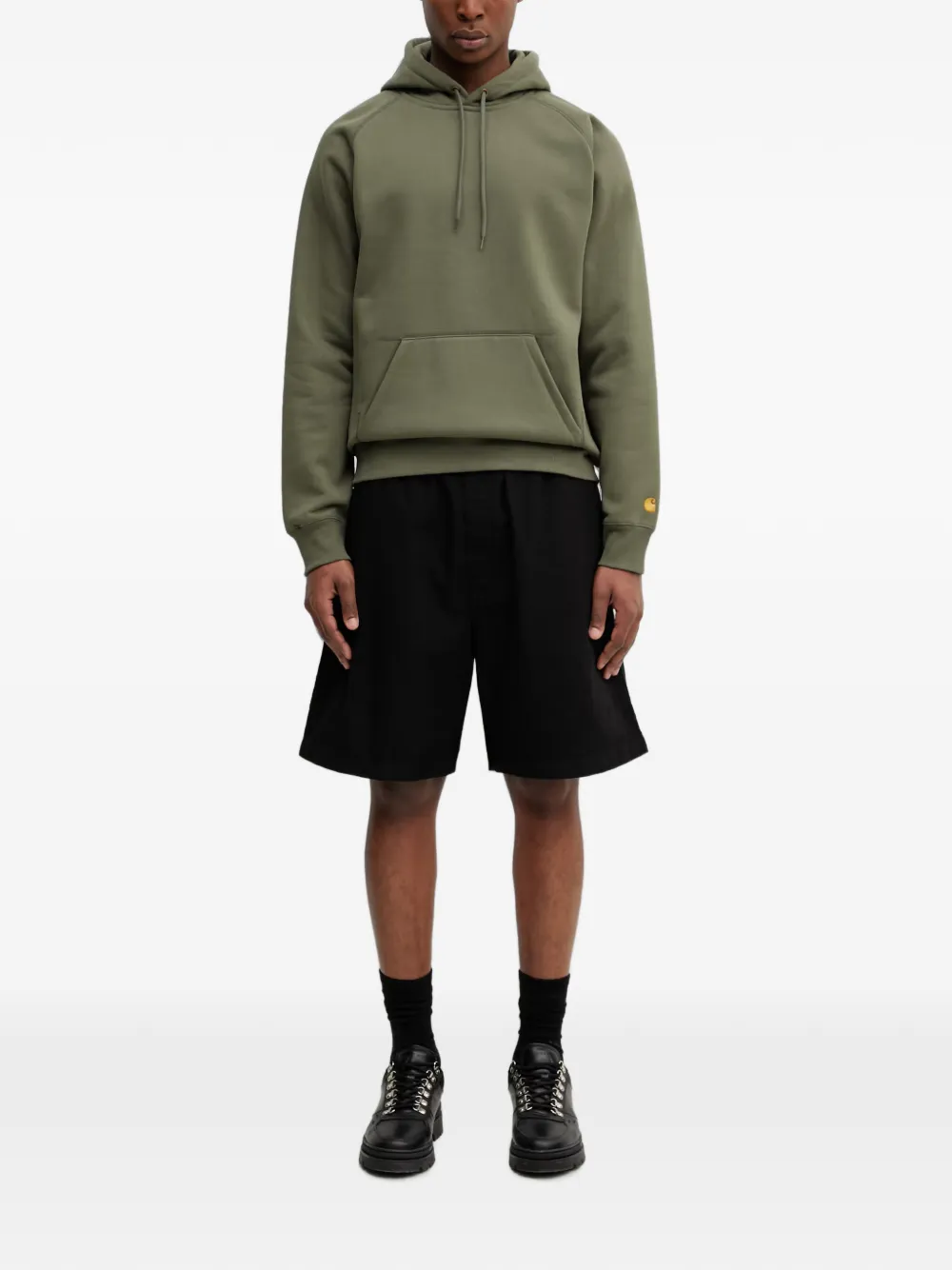 Carhartt WIP Chase hoodie Groen