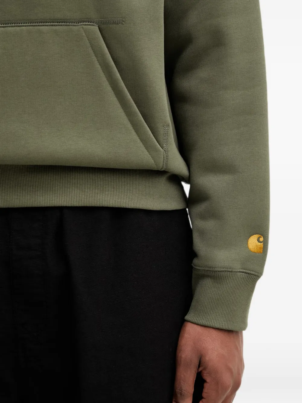 Carhartt WIP Chase hoodie Groen