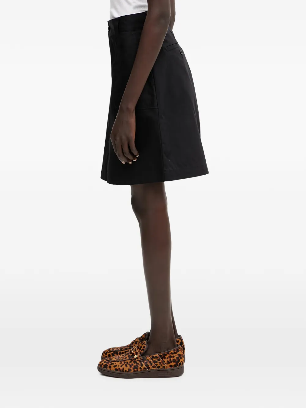 Carhartt WIP Postal mini-rok met opgestikte zak Zwart