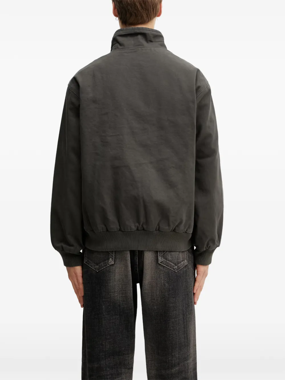 Carhartt WIP Ravon jack met logopatch en rits Groen