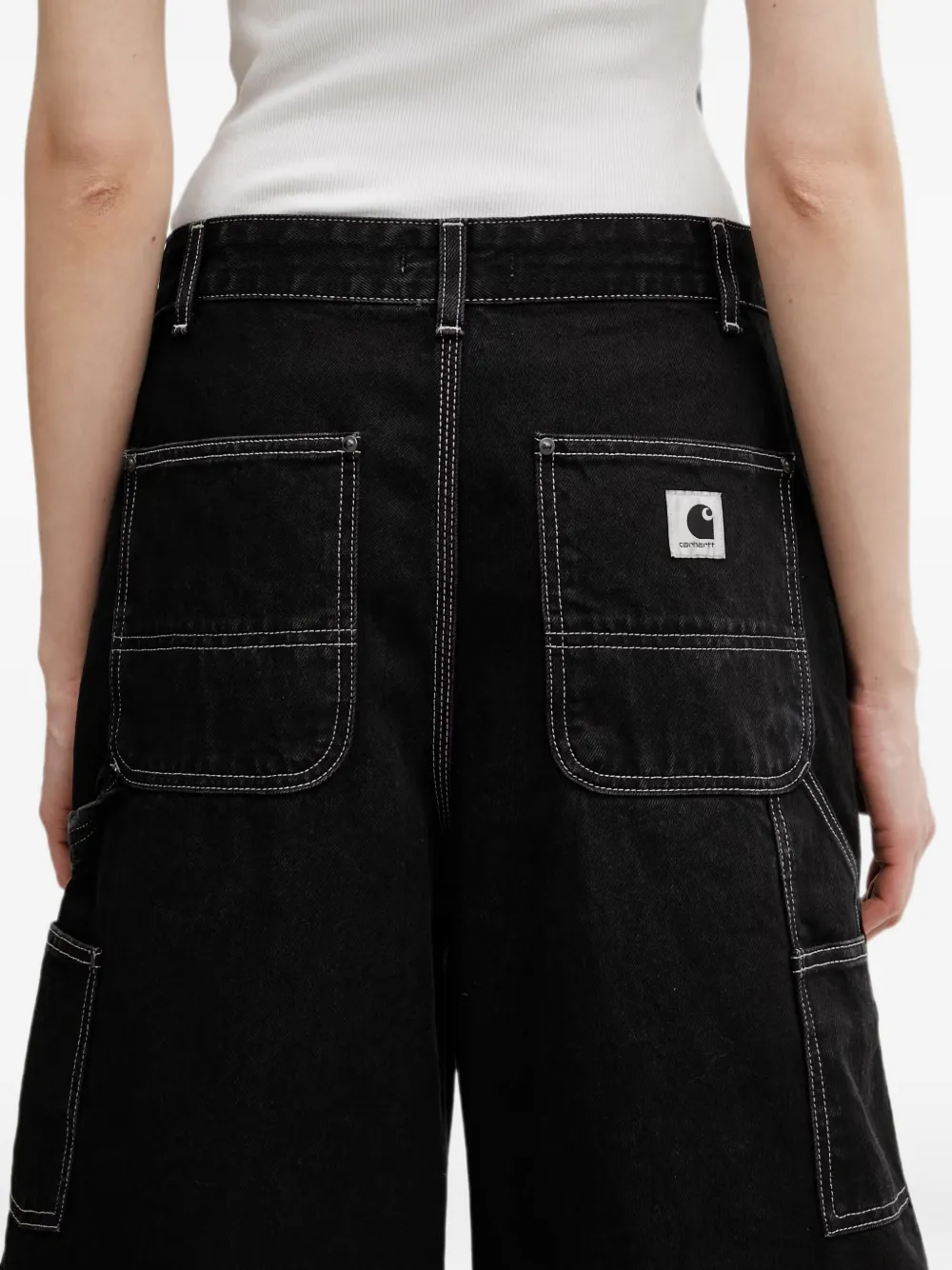 Carhartt WIP Nixon Single Knee shorts Zwart