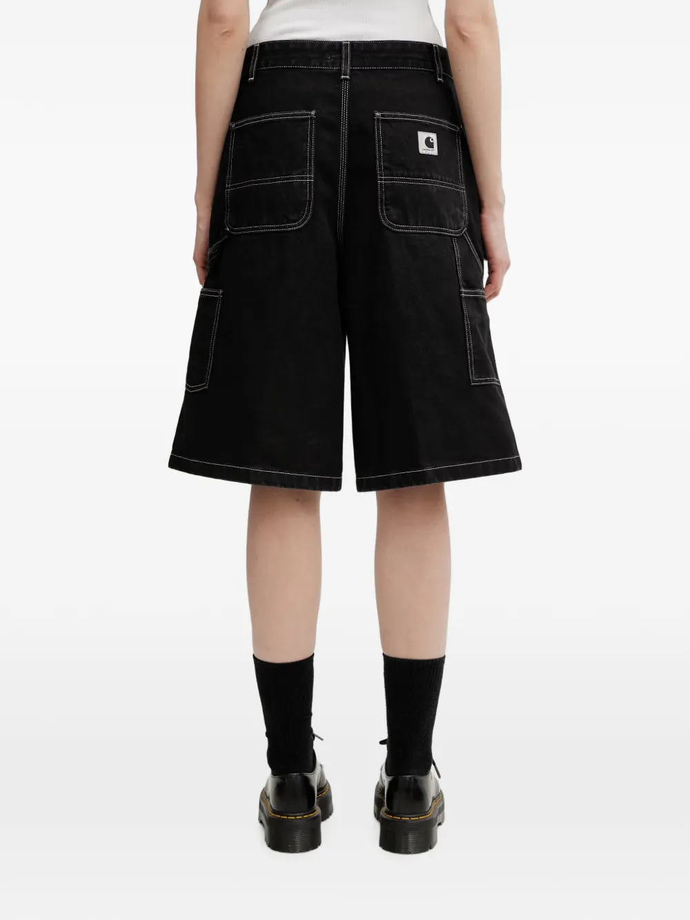 Carhartt WIP Nixon Single Knee shorts Zwart