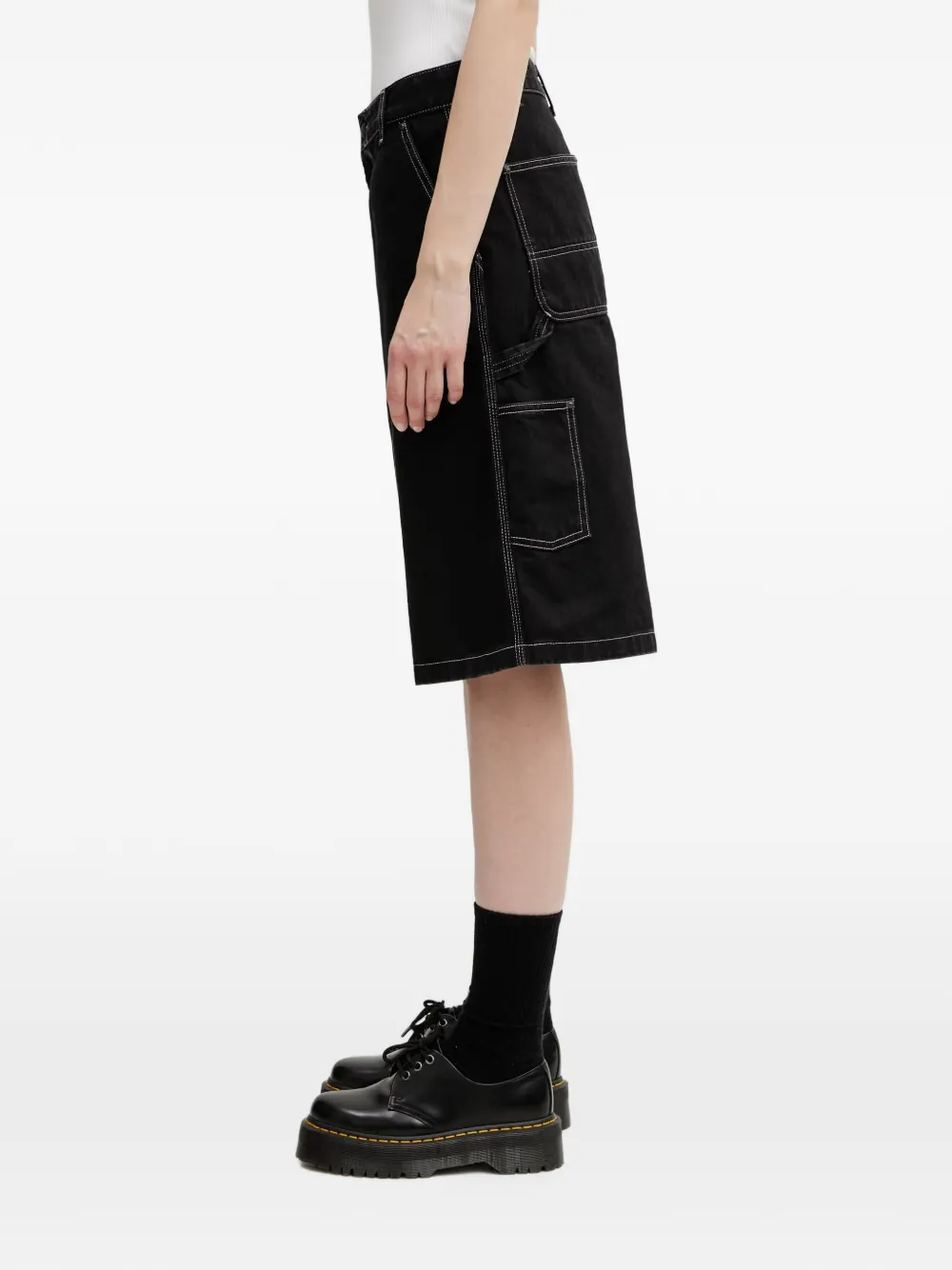 Carhartt WIP Nixon Single Knee shorts Zwart