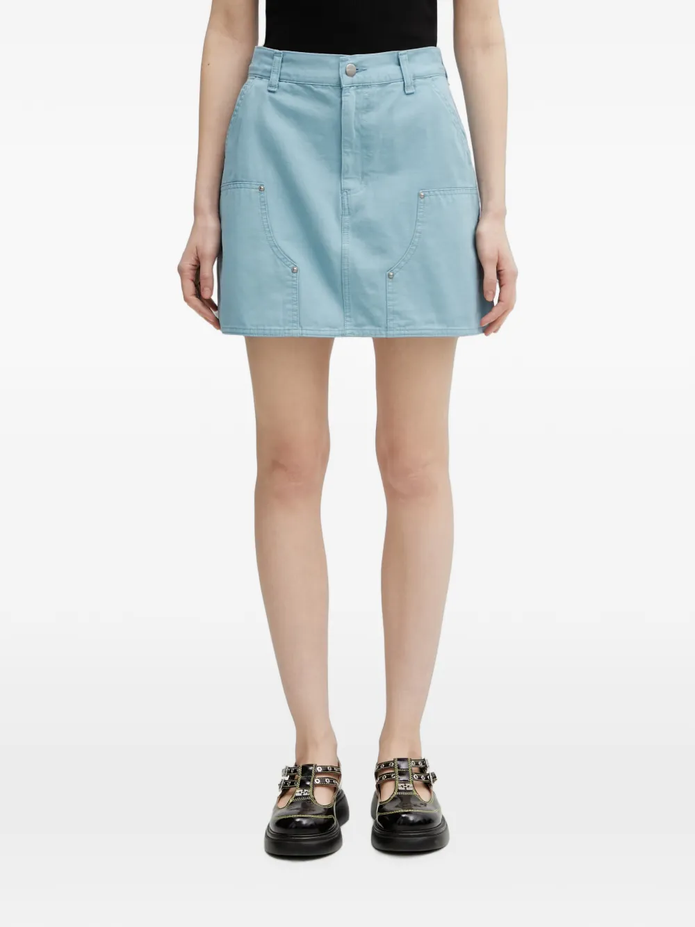 Carhartt WIP Maeve Double Knee mini skirt - Blu