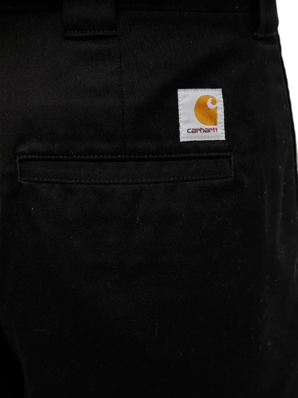 Carhartt WIP Craft shorts met logopatch Zwart