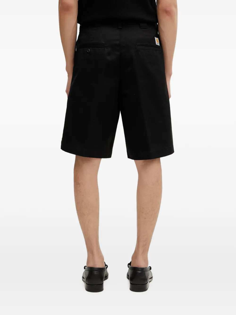 Carhartt WIP Craft shorts met logopatch Zwart