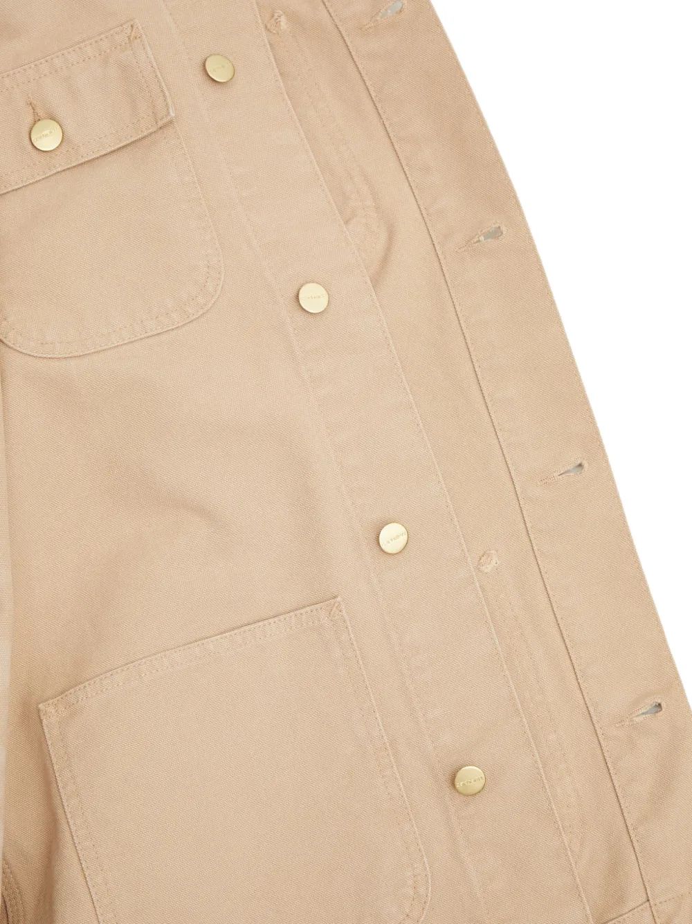 Carhartt WIP Michigan jack met opgestikte zak Beige