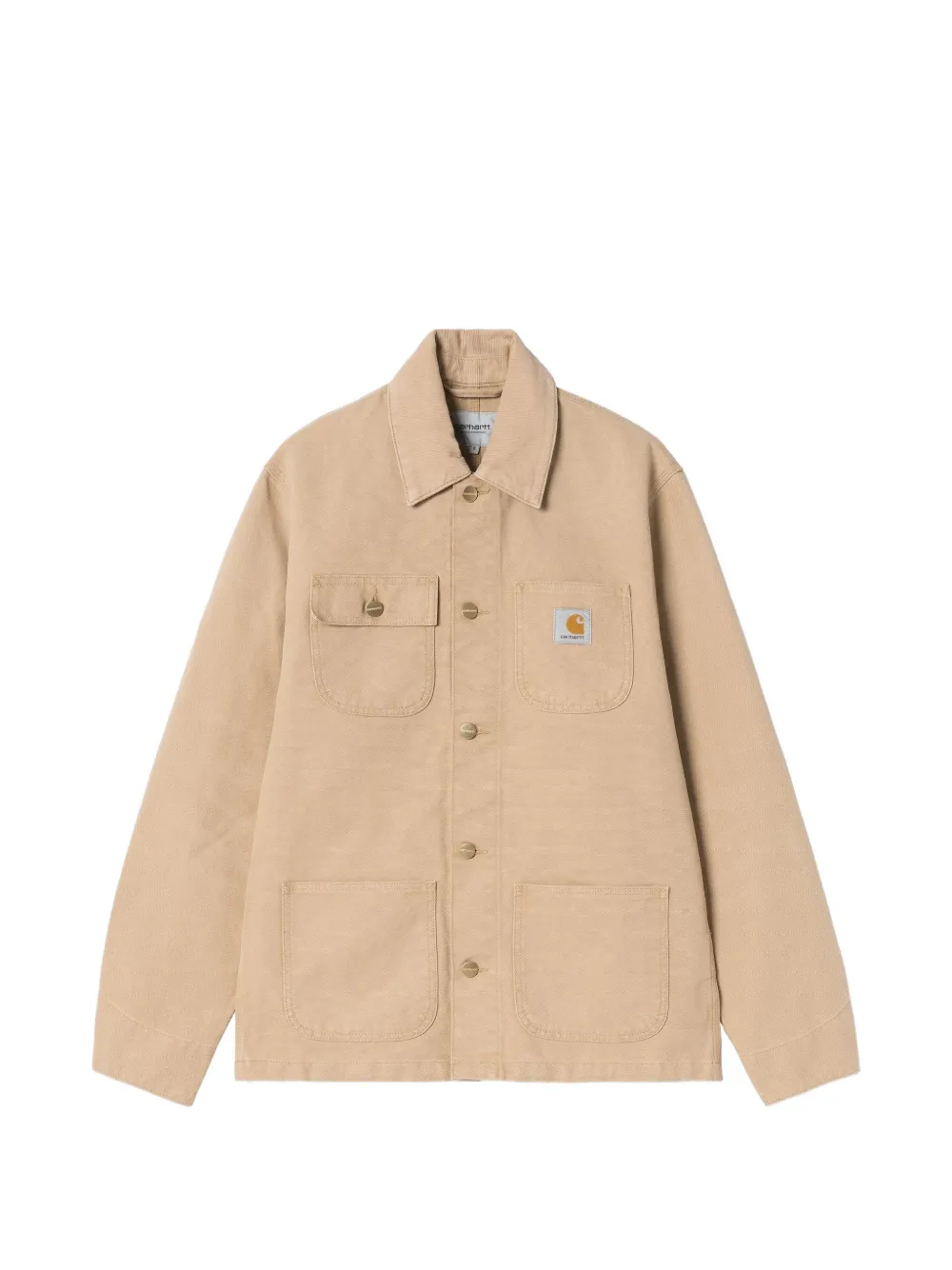 Carhartt WIP Michigan patch-pocket jacket - Toni neutri