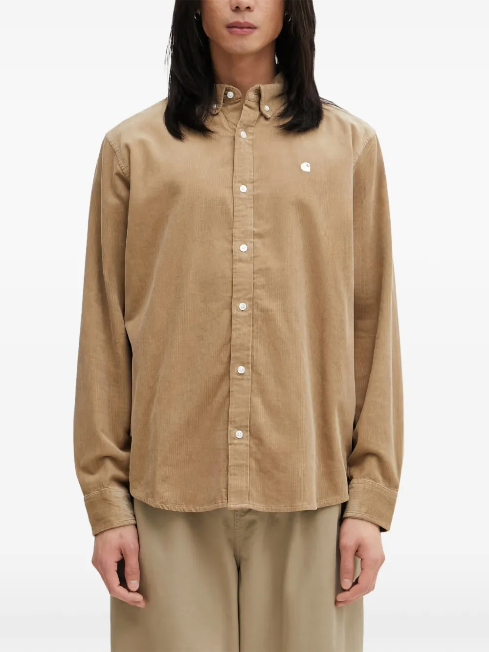 Carhartt WIP L/S Madison shirt - Toni neutri