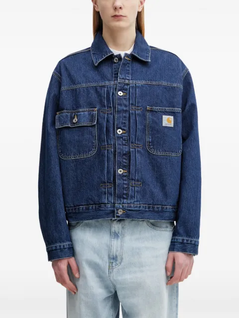 Carhartt WIP Belmar logo-patch denim jacket