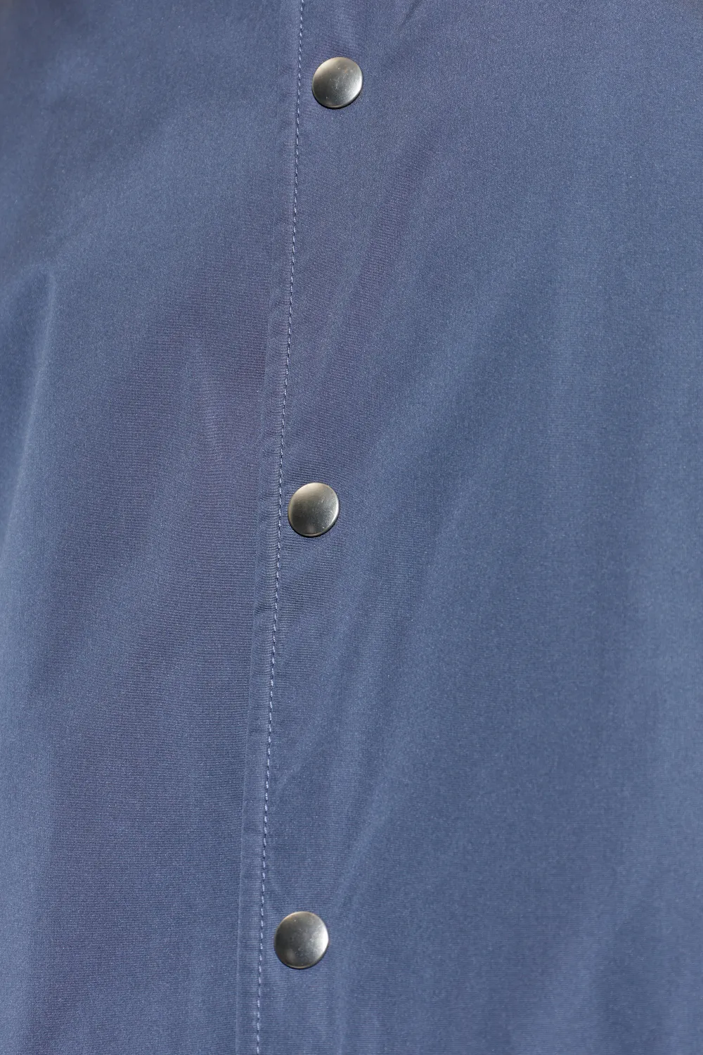 Jil Sander Jack met drukknopen en raglan mouwen Blauw