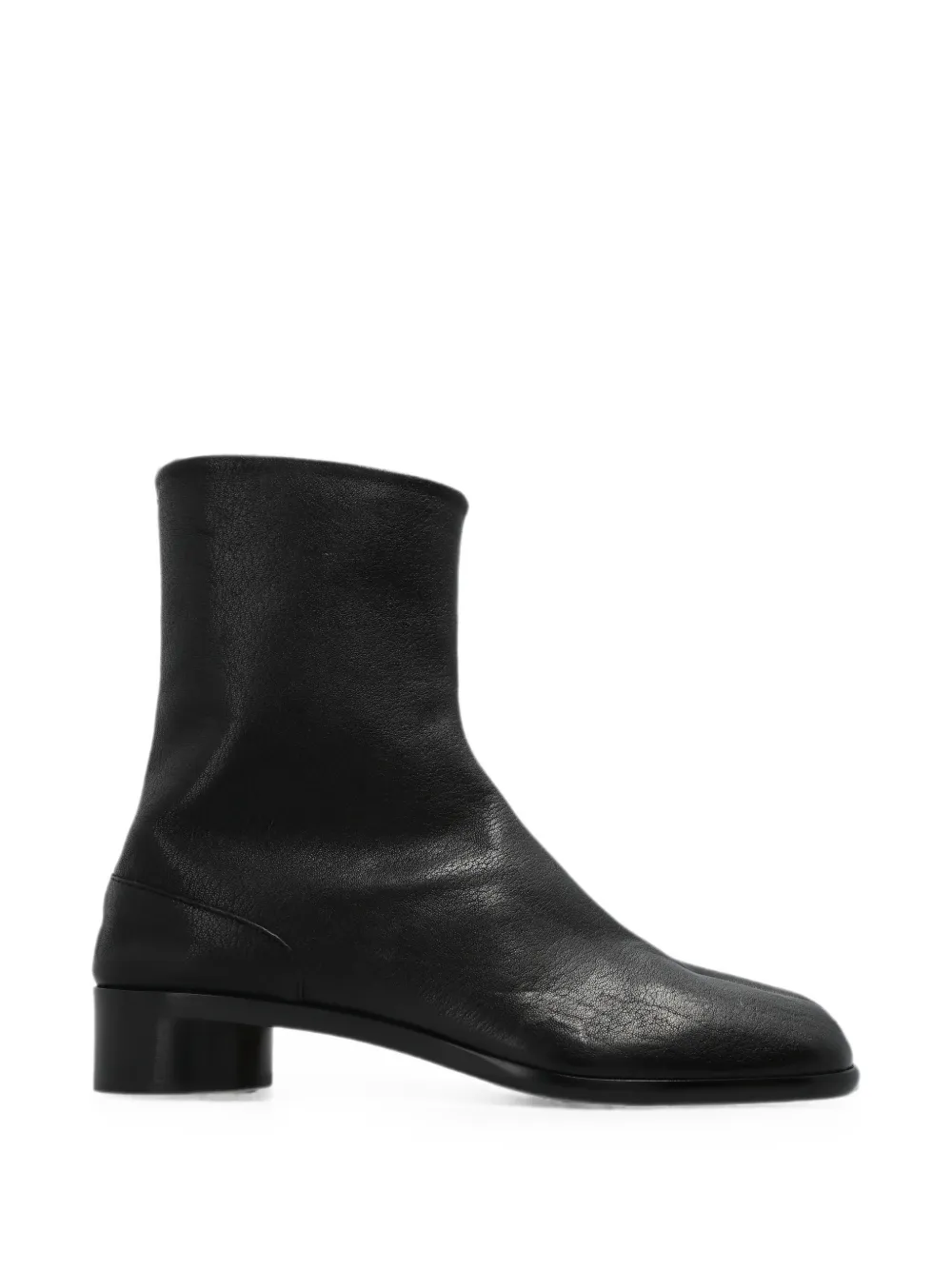 Maison Margiela Tabi leather ankle boots - Schwarz