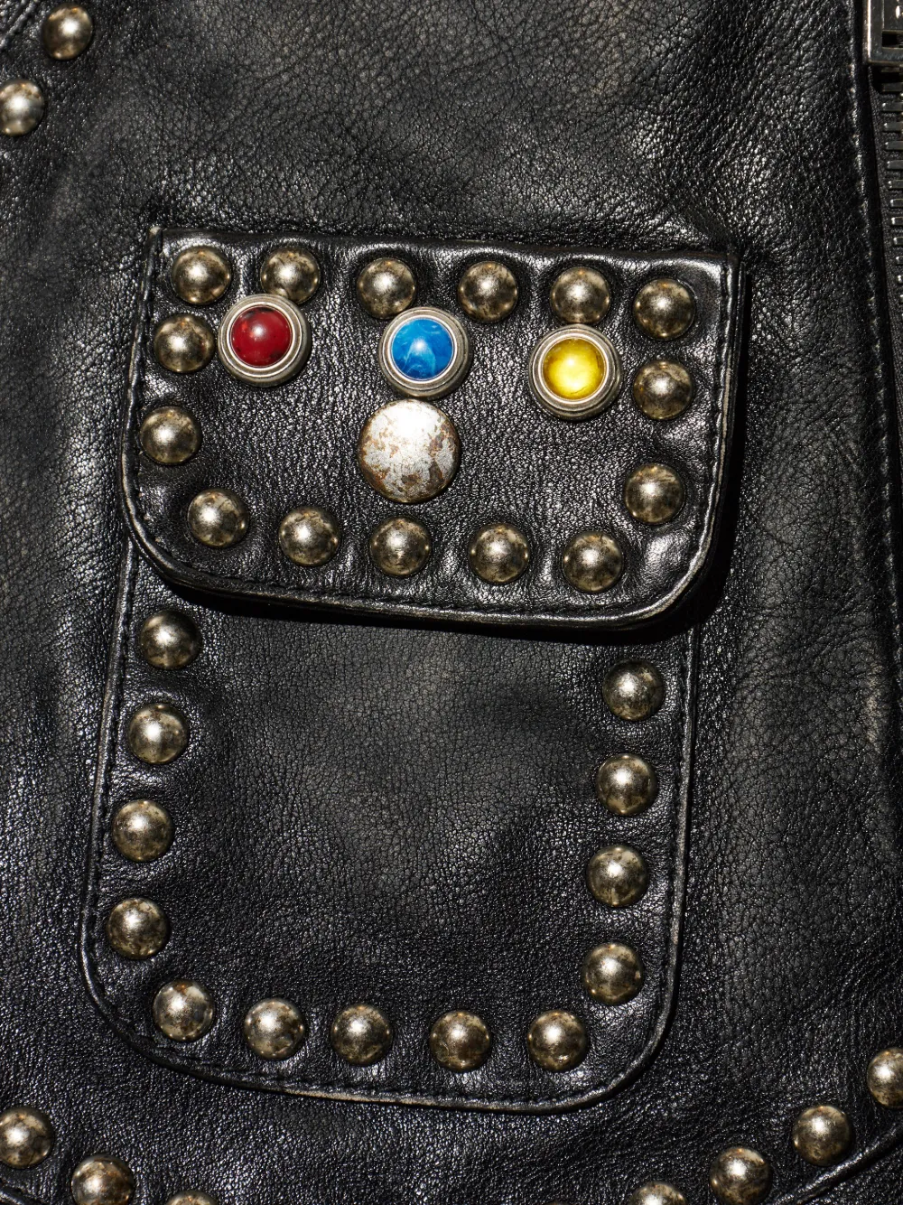DSQUARED2 Jack met studs Zwart
