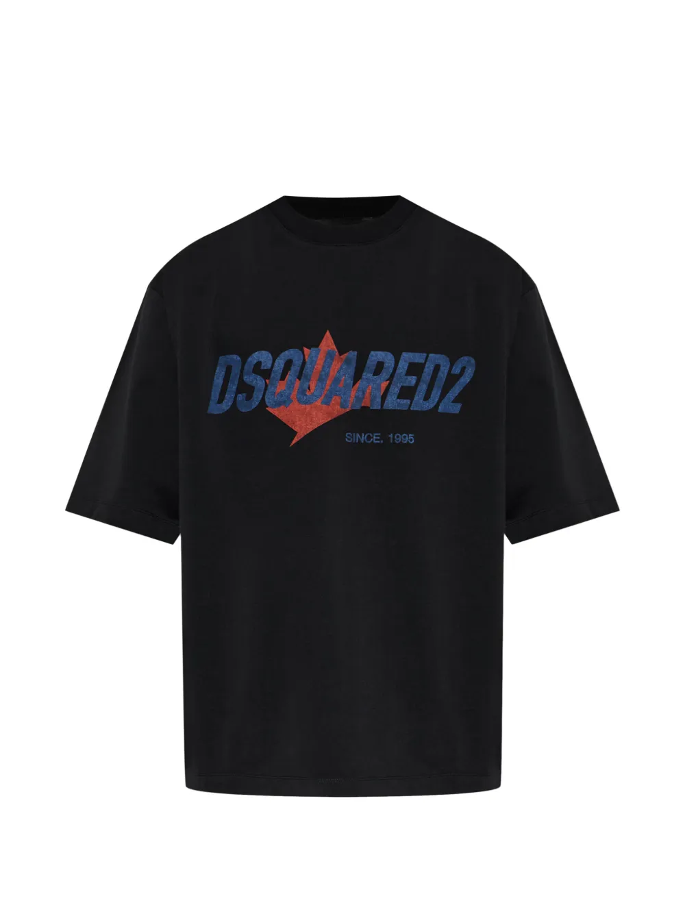 DSQUARED2 logo-print T-shirt - Nero