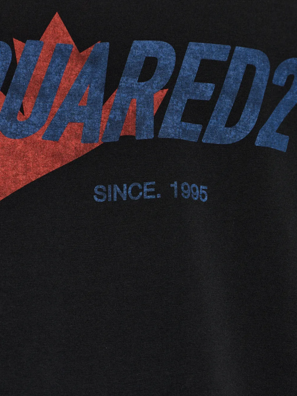 DSQUARED2 T-shirt met logoprint Zwart