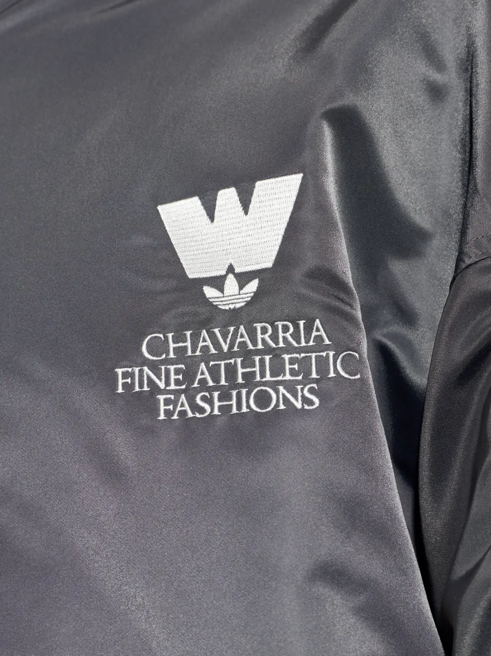 adidas x Willy Chavarria bomber jacket Grijs