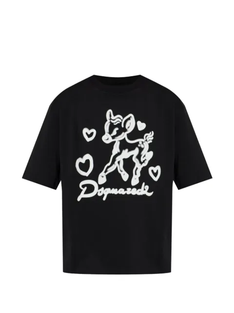 DSQUARED2 camiseta con estampado gráfico